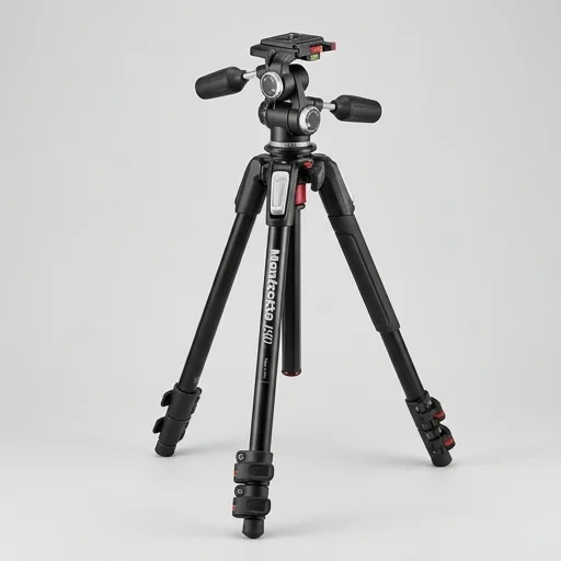 Manfrotto MK190XPRO4-3W Aluminum Tripod Kit