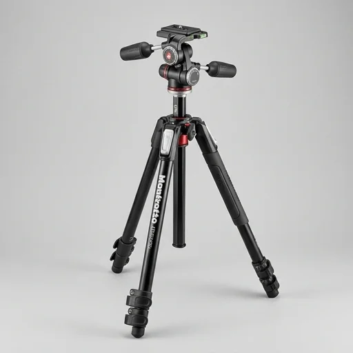 Manfrotto MK190XPRO4-3W Aluminum Tripod Kit
