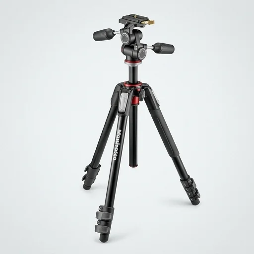 Manfrotto MK190XPRO4-3W Aluminum Tripod Kit
